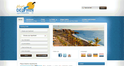 Desktop Screenshot of english.playadelphin.com